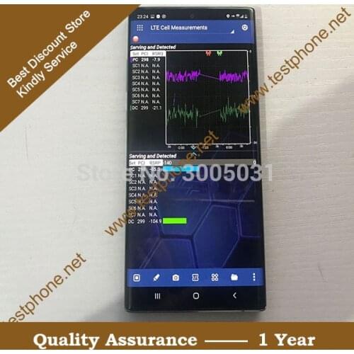 Free shipping DHL + Note10 + N9760 5G Nemo handy & NMR handsets + Support 5G N78/N41/N79 Testing