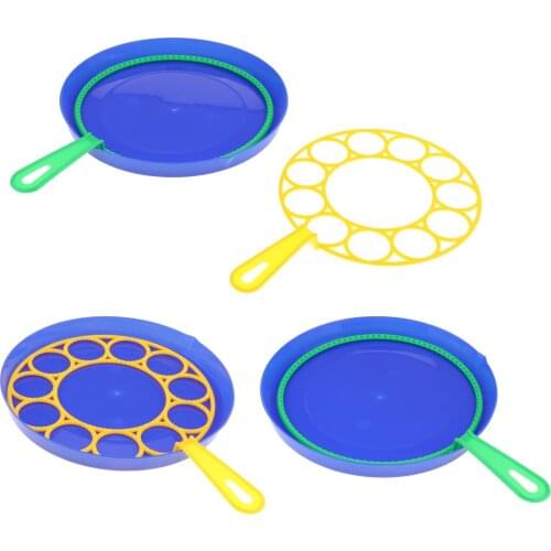 Giant Bubbles Blowing Kit Soapy Solution Kids Wand Set Outdoor Fun Toy Kids