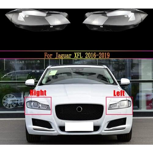 Headlight Lens For Jaguar XFL 2016 2017 2018 2019 Headlamp Cover Car Replacement Head Light Auto Shell