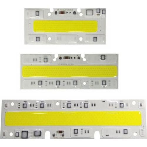 10X New arrival integrated COB LED module light AC180-260V input free driver 30W/50W/70W COB bar LED light source free shipping