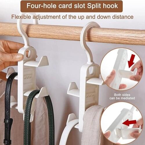 Hot Clothes Rack Hanger For Closethanging Storage Organizers For Backpack Crossovers Handbag Removable Storage Rack