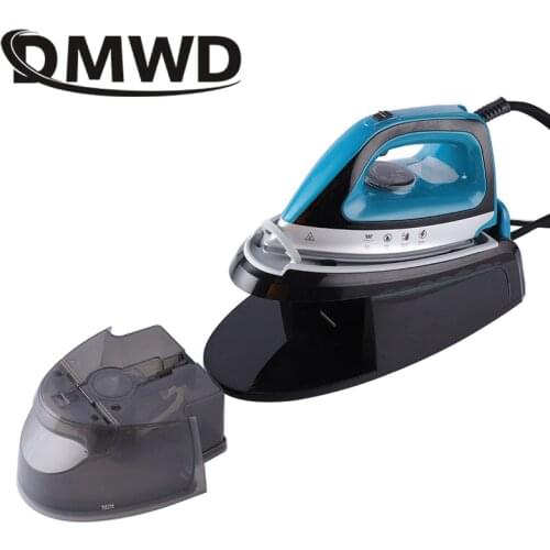 Industrial Electric Pressure Steam Iron Dry Cleaner Garment Steamer Boiler Clothes Hanging Ironing Machine Selfcleaning Brush EU