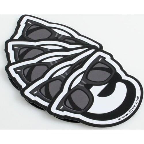 Removable Newest Eco Friendly Transparent Cartoon Vinyl 3D Die Cut Sticker For Kids ---PX9062