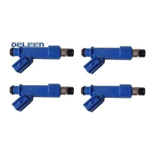 Deleen 4x High Impedance Fuel Injector 23250-0d050 For Toyota Car Accessories