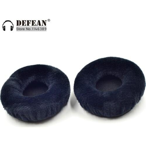 Velour 68x52mm ear pads cushion earpad cover replacement foam headphone pillowFree shipping alistore