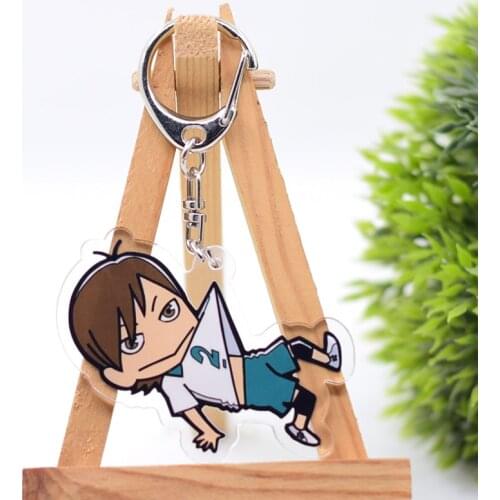 WL0940 Haikyuu!! Keychain Acrylic Cartoon Keyring Accessories