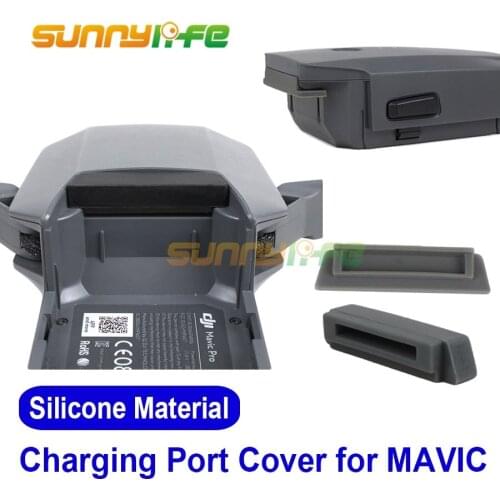 Drone Battery Charging Port Protector Silicon Dust-proof Plug for DJI MAVIC PRO Battery and Drone Body