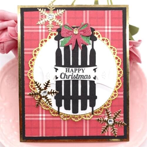 ZFPARTY Wood Grain Embossing Sled Metal Cutting Dies Stencils for Scrapbooking/photo album Decorative Embossing Paper Cards