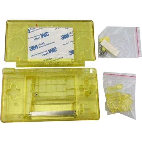 10 Sets a lot Transparent Full set Housing Case Replacement Shell For DS Lite for NDSL Game Console