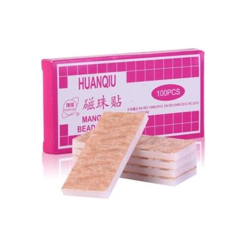 100pcs magnetic ear acupuncture massage stickers magnetic beads acupuncture points Auricular therapy