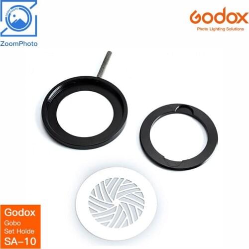 Godox Gobo Set Holder SA-10 (SA10) Accessory Fits Godox S30 LED Lamp SA-P1 Projection Attachment