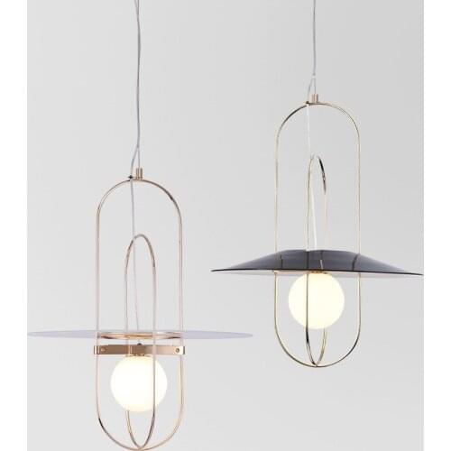 Design Glass Ball Pendant Lights Suspension Lamp Led Hanging Light Fixtures Home Industrial Decor Home Pendant Lighting PA0469