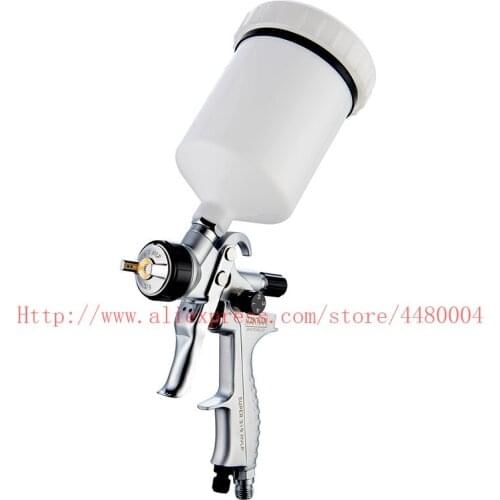 HVLP spray gun manual spray gun 1.3mm 600CC gravity high-end spray gun with spray gun accessories