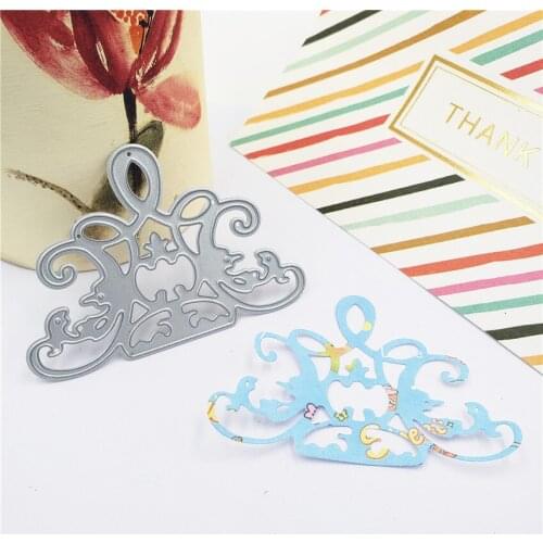 Crown birds Metal Cutting Dies decoration Scrapbooking Album Card Craft Embossing Die Stencil Dies