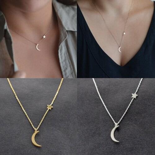 Trendy Ladies Fashion Pendant Necklace Short Clavicle Chain Jewelry Accessories Wild` Best Gift Couple Necklace