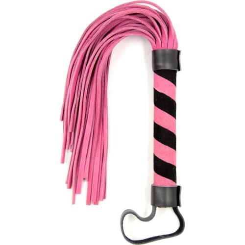 New Porn Whip Multicolor Whip Bondage Erotic Fetish Microfiber Material Spanking Sex Toy Couple Flirt Accessories