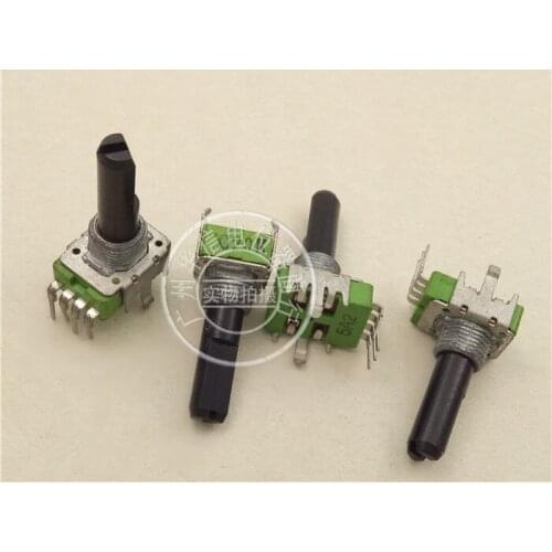 Original New 100% 142 Type vertical 4pin potentiometer C5K C20K B200K A1M handle length 23MMF (SWITCH)