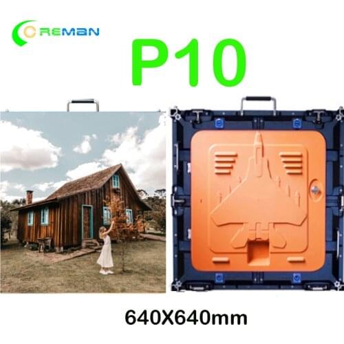 P10 indoor rental led display panel / mobile car screen P10 led video advertising led display screen