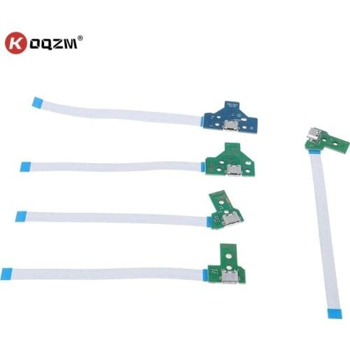 USB Charging Port Socket Circuit Board For 12Pin JDS 011 030 040 055 14Pin 001 Connector For PS4 Controller 1pc