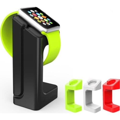 Charge For Apple watch stand Apple Watch 4 5 3 2 1 iWatch 42mm 38mm 44mm 40mm smart watch accessories station holder black white