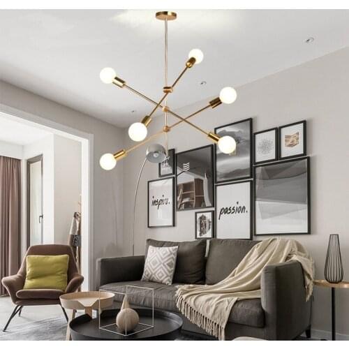Nordic Design Rose Gold Glass Ball Pendant Light Creative Design Aisle Living Room Bedside Dinner Decro Led Light Fixtures