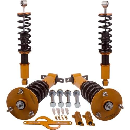 Full Front & Rear Passive Air Shock Suspension Conversion Kit For Cadillac Escalade 2007-2013 Adjustable Height