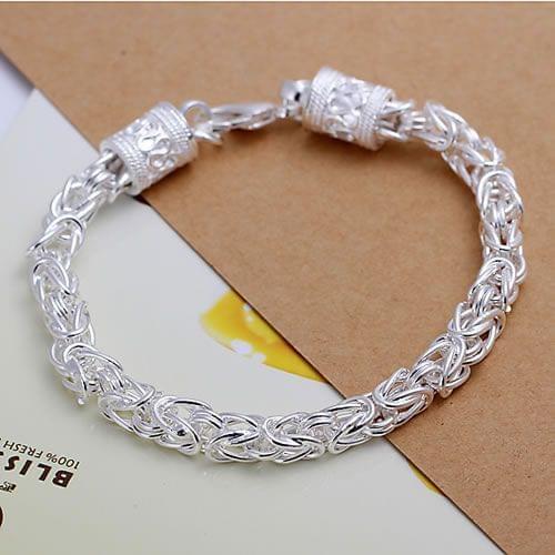 Silver Color Fashion Jewelry New Dragon Bracelet Beautiful Fashion Elegant Charm Pretty Popular Bracelet High Quality Gorgeous