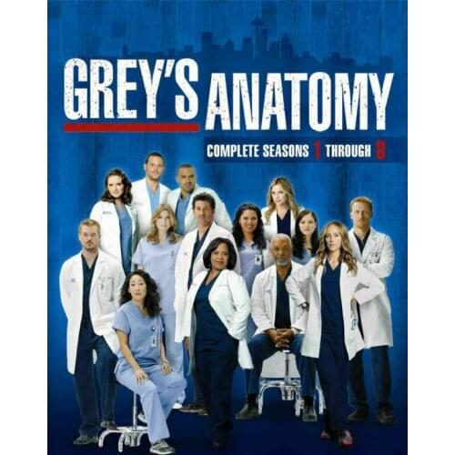 Greys Anatomy TV Show Art Film Print Silk Poster Home Wall Decor 24x36inch