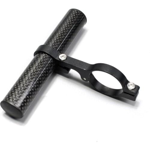 ThighedDouble Handle Extender carbon fiber for light Gub Extended 31.8 -22.2MM