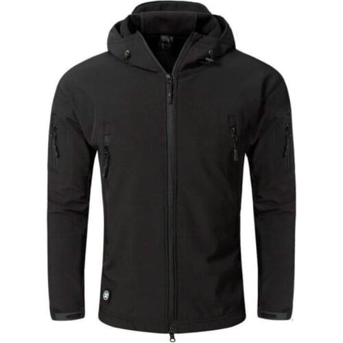 Military Tactical Jacket Coat Men Outdoor Soft Shell Shark Skin Waterproof Hunting Sports Army SWAT Camouflage Casual Jackets