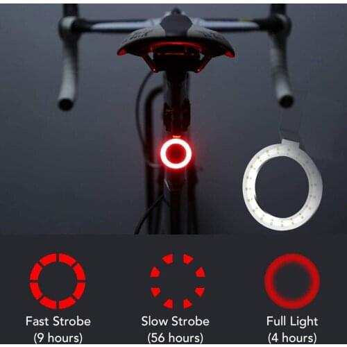 Bicycle Taillight Multi Lighting Modes USB Charge Led Bike Light Flash Tail Rear Lights for Mountains Road MTB Bike Seatpost