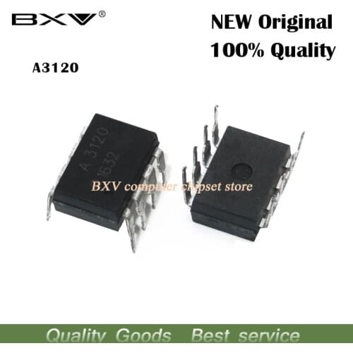 10PCS HCPL3120 SOP A3120 DIP-8 SMD FOD3120 NEW IC