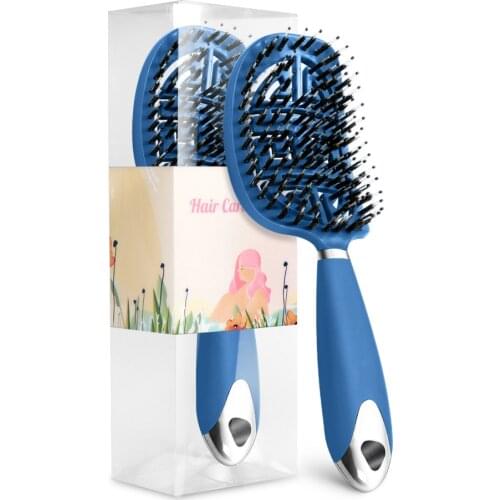 Tangle Teaser Hair Comb Womens Hair Brush Bristle Wet Curly Detangle Hairbrush Anti Klit Hair Scalp Massage Comb