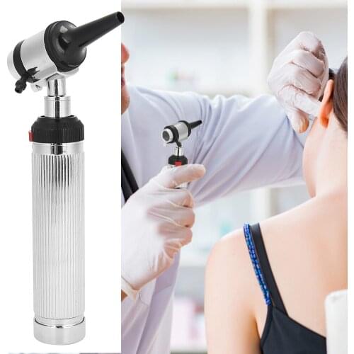 2-In-1 Multi-Function Ophthalmoscope Otoscope Ear Eye Examination Devices Tool Kit Home Medical ENT Diagnostic Eye Ear Endoscope