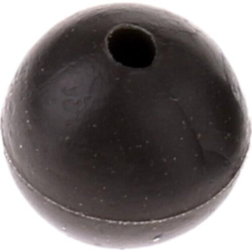 20pcs 5mm Rubber Fishing Beads Lure Carp Fishing Beads Terminal Tackle Suitable for Lake River La pesca de perlas