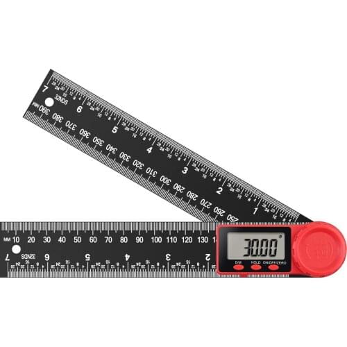 200mm 8'' Digital Meter Angle Inclinometer Angle Digital Ruler scale Electron Goniometer Protractor Angle Finder Measuring Tool