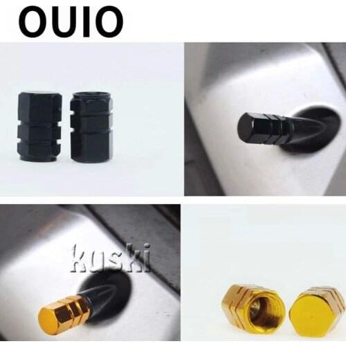 4Pcs Bike Motorcycle Car Aluminum Tyre Valve Caps For Kia Rio 3 4 Ceed Peugeot 208 5008 103 107 108 Lada vesta granta Haval f7