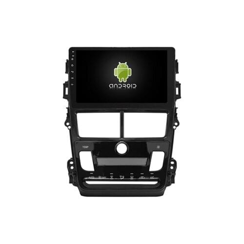 9" Android 9.0 OS Car Multimedia Navigation GPS Radio for Toyota Vios 2018-2019 (Auto Air-Conditioner Version) with Built-in DSP