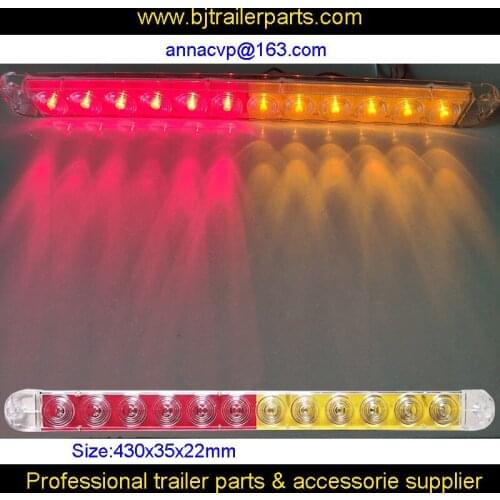 CVP NEW 12V LED TRAILER TAIL LIGHTS LAMPS SUBMERSIBLE WATERPROOF TRUCK BOAT TRALER PARTS (2PCS/1PAIR) trailer parts