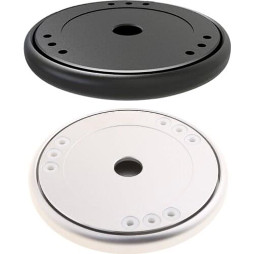 P0RB Holder Stand Flat Base Smart Speaker Desktop Sound Isolation Platform Anti Vibration for /Soundx /HomePod