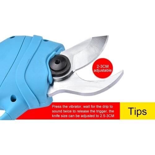 Electric Fruit Tree Pruning Scissorsshears Garden Tools Garden Plants Sharp Branches Pruning Blades Durable Upper /lower Blade