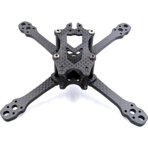 JMT Razer140 140mm Wheelbase 3K Carbon Fiber Frame Kit For FPV Racing RC Drone for 1304-1508 Brushless Motor 3inch Propeller