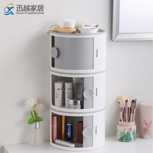 Tissue Box Holder Grey Plastic Makeup Storage Punch-Free Creative Waterproof Paper Chart Drum Toilet Rack Bathroom Accessories
