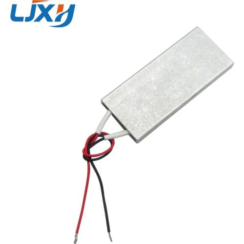 LJXH 2PCS 70x30x6mm 60/80/140/230/270 degrees PTC Heating Element 12V/48V Constant Temperature htc Heater Aluminum Shell