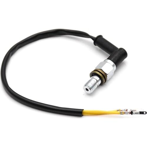 M10*1mm/M10*1.25mm Universal Motorcycle Hydraulic Brake Pressure Rear Light Switch Hollow Bolt For Motocicleta Accessories