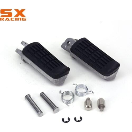 Motorcycle Street Bike Rear Foot Pegs Pedal For HONDA CB400 CB600 CB900 CB919F CB1000 CBR1000F CBR750F CB1300 VTR1000 VFR CBR NT