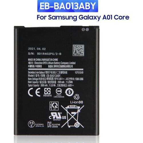 Original Replacement Battery EB-BA013ABY For Samsung Galaxy A01 Core 3000mah