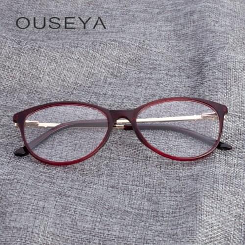 OUSEYA Cat Eye Glasses Frames