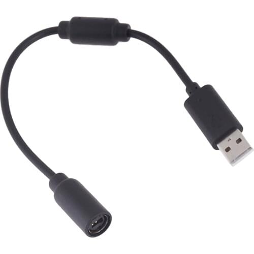1pc Wired Controller Usb Breakaway Cable Adapter Lead For 360 Guitar Hero Dropship