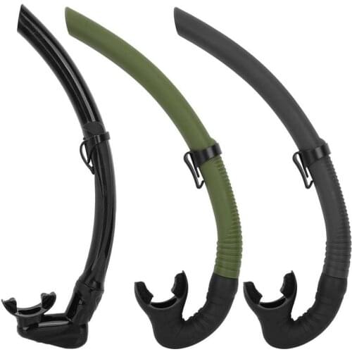 Diving Snorkel Foldable Wet Breathing Tube Silicone Swimming Snorkel Air Breathing Tube Scuba Diving Underwater Hunting Snorkel